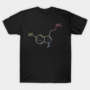 Cute Serotonin Molecule T-Shirt